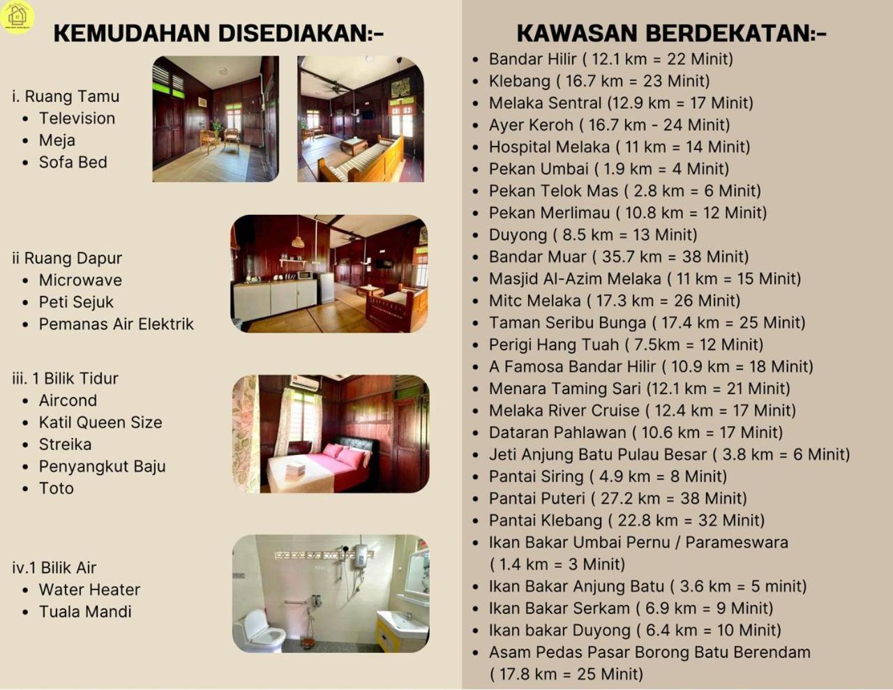 Rumah Rehat Anjung Melayu Muslim * Malacca